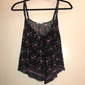 Floral tank top